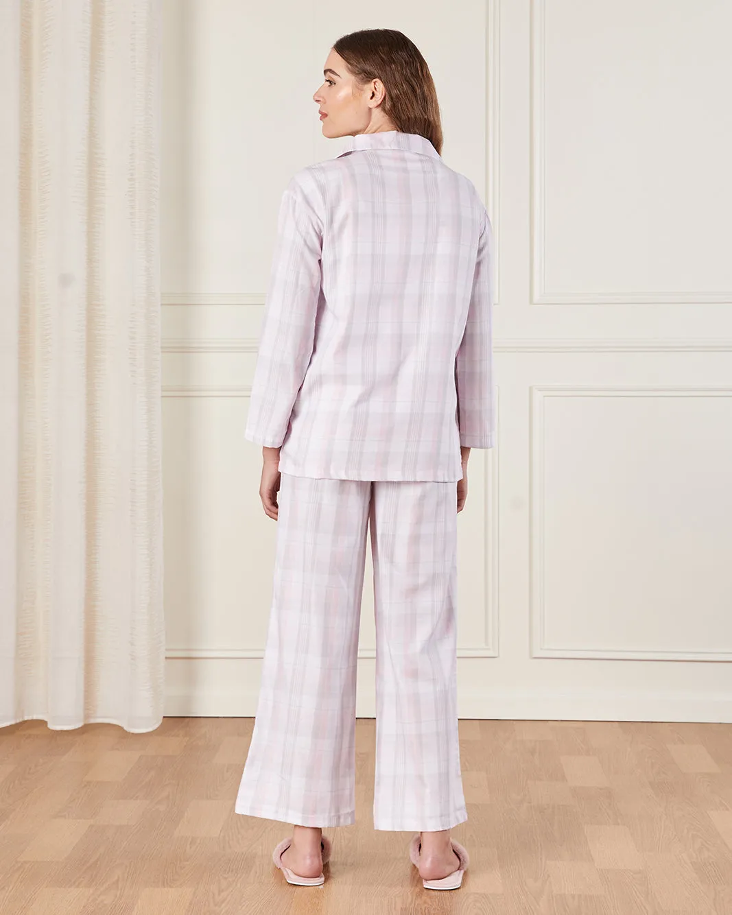 Women Multicolour Classic Checkered Pyjama Set (2 Piece) sold by Redtag product image thumbnail 5