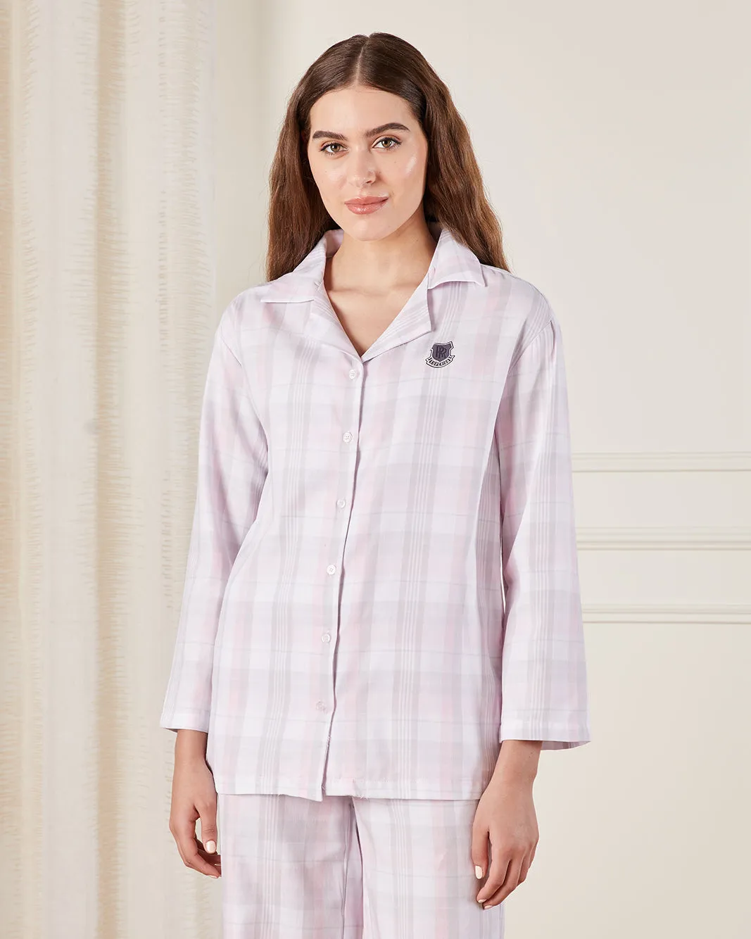 Women Multicolour Classic Checkered Pyjama Set (2 Piece) sold by Redtag product image thumbnail 2