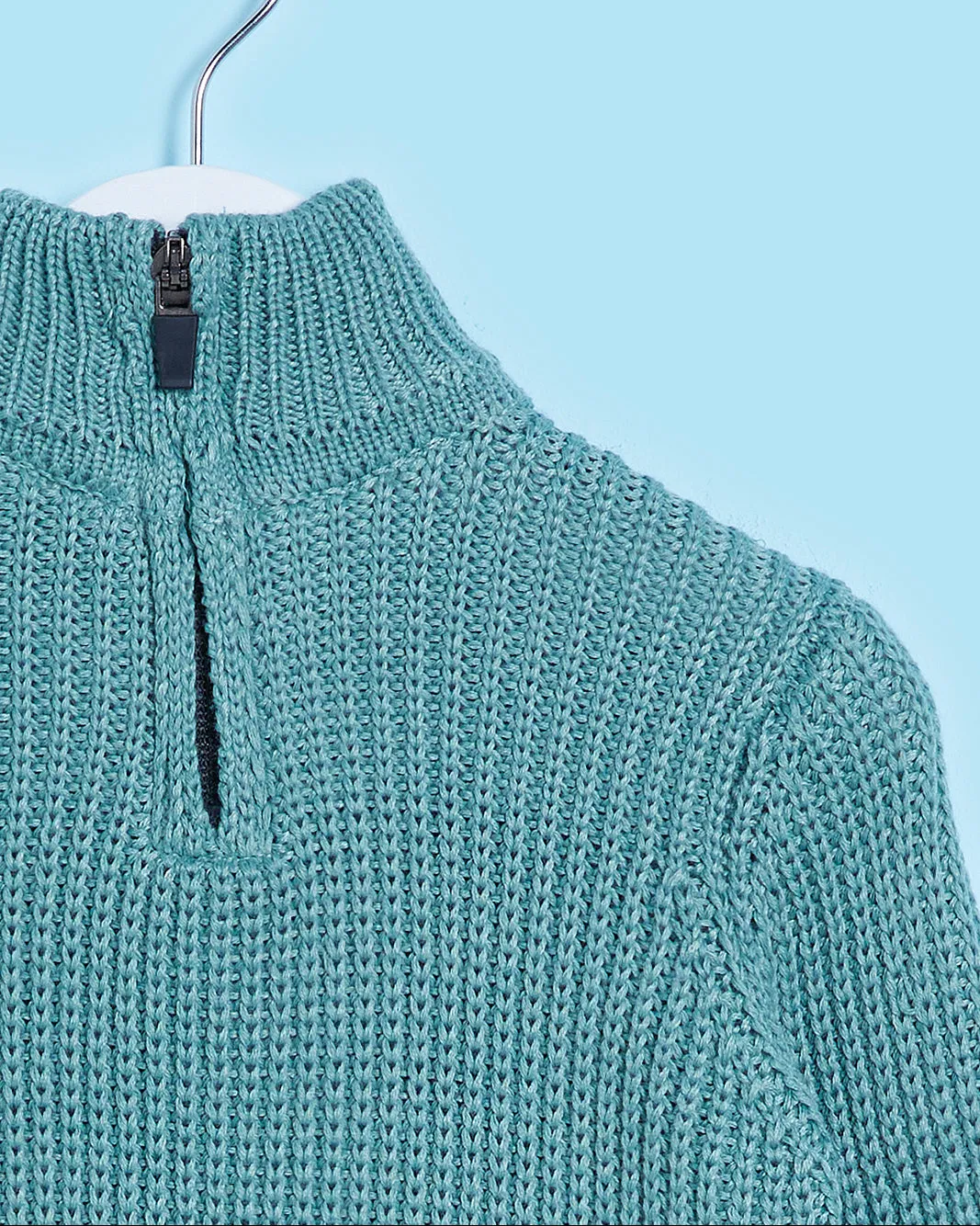 Infant Boys Green Half Zip Pullover sold by Redtag product image thumbnail 2