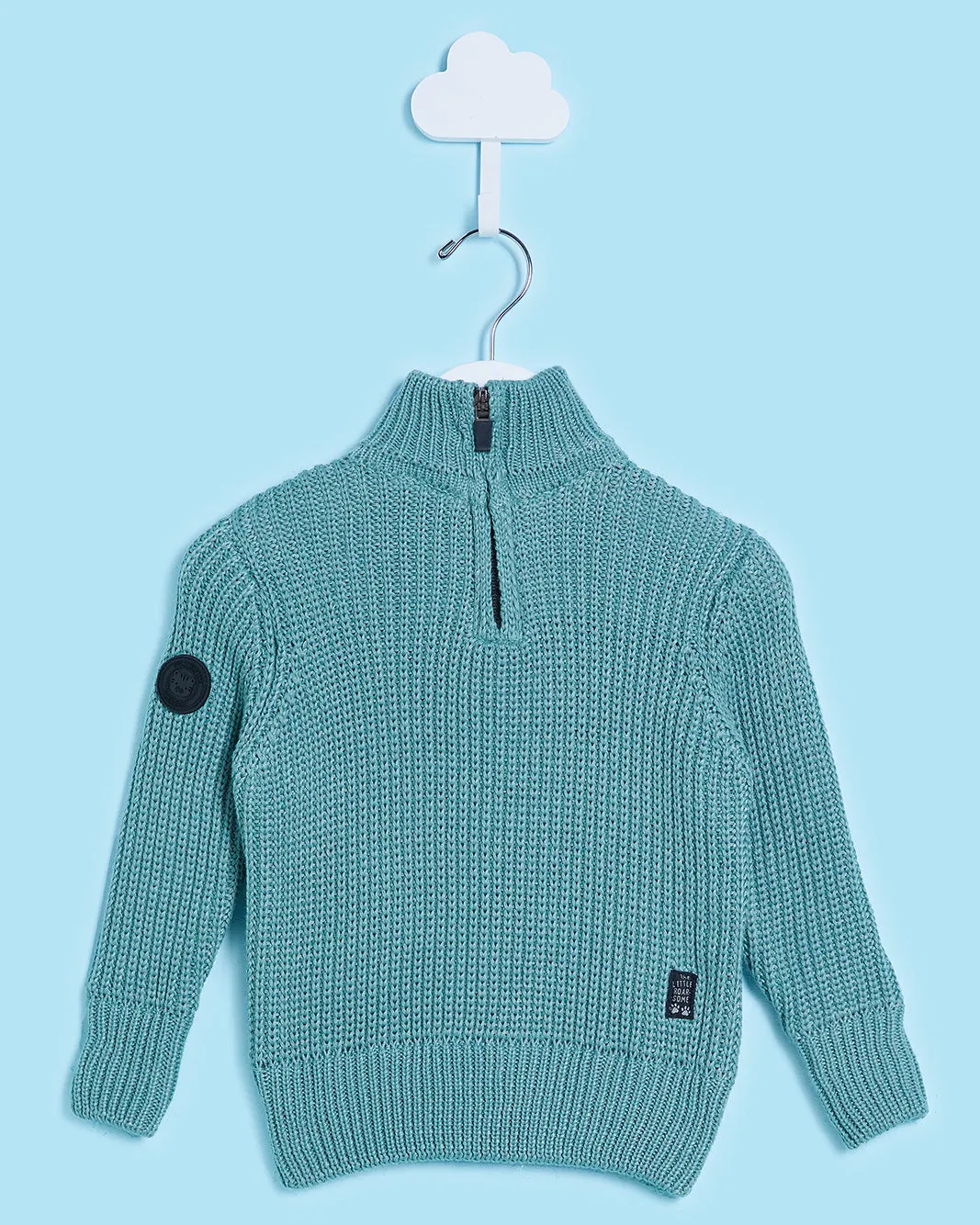 Infant Boys Green Half Zip Pullover sold by Redtag
