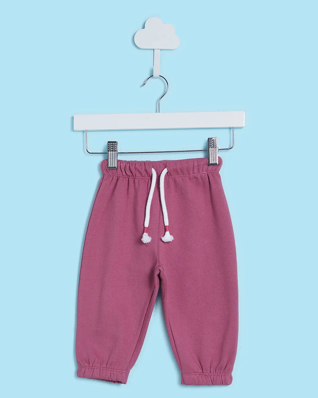 Infant Girls Purple Active Pants With Drawcord sold by Redtag