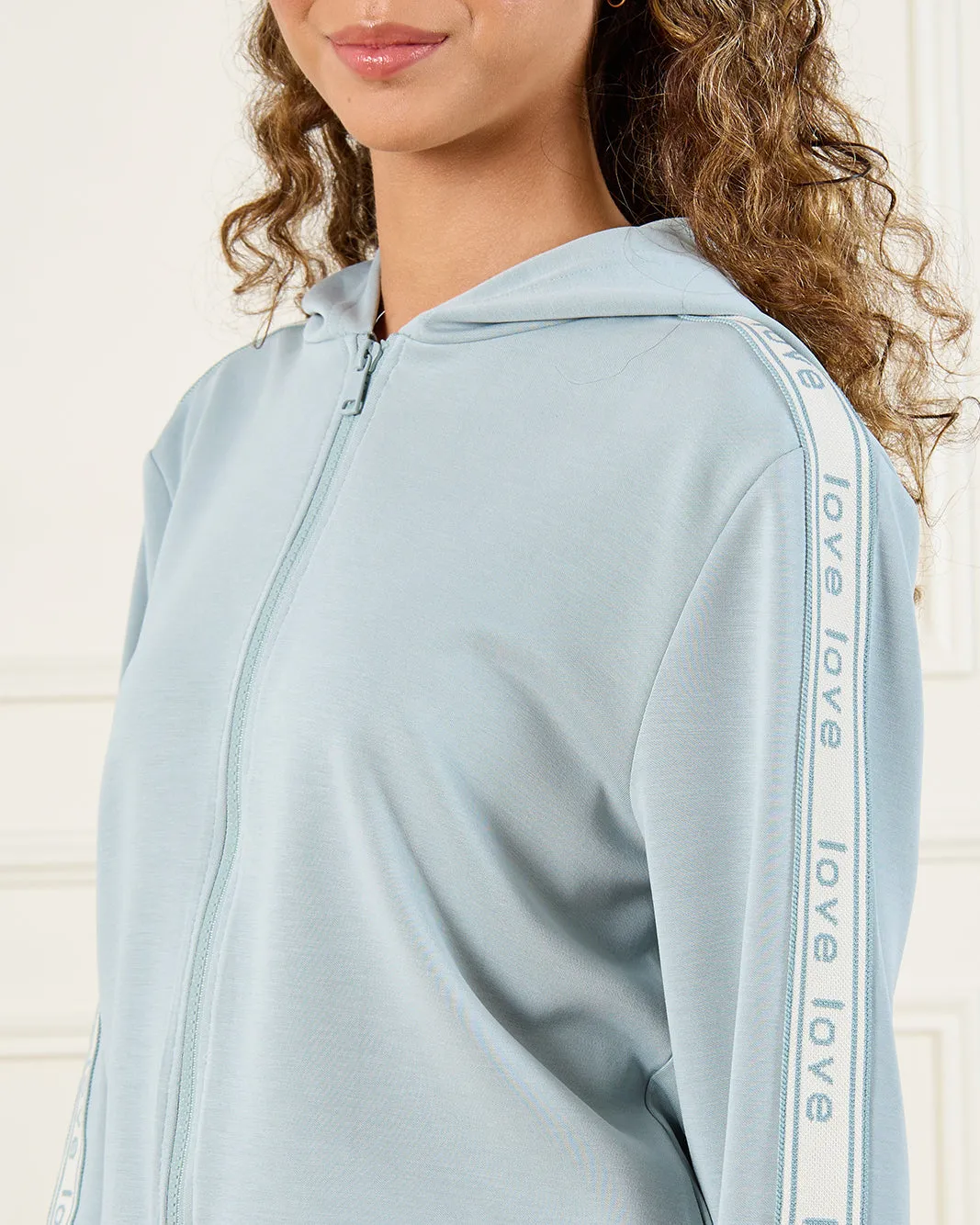 Senior Girls Mint Hooded Sweatshirt sold by Redtag product image thumbnail 4