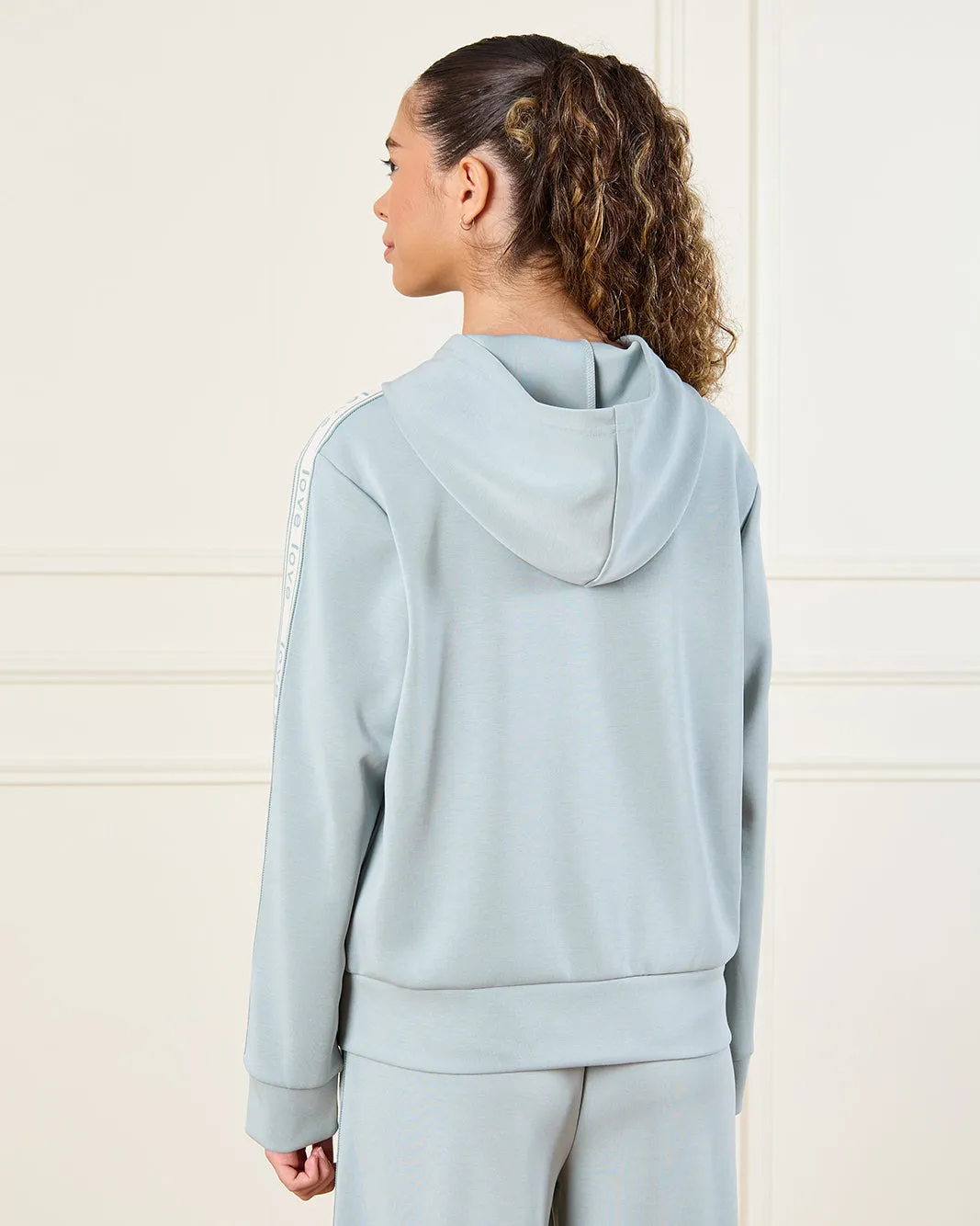 Senior Girls Mint Hooded Sweatshirt sold by Redtag product image thumbnail 3
