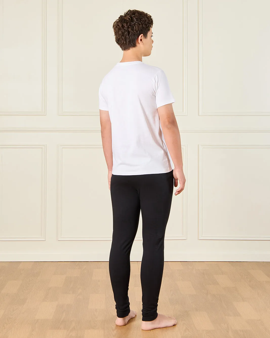 Senior Boys White Gaming Night Suit Set (2 Piece) sold by Redtag product image thumbnail 4