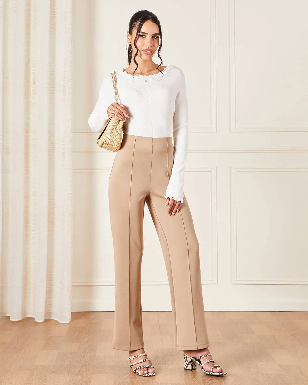 Women Ivory Knitted Top sold by Redtag product image thumbnail 2