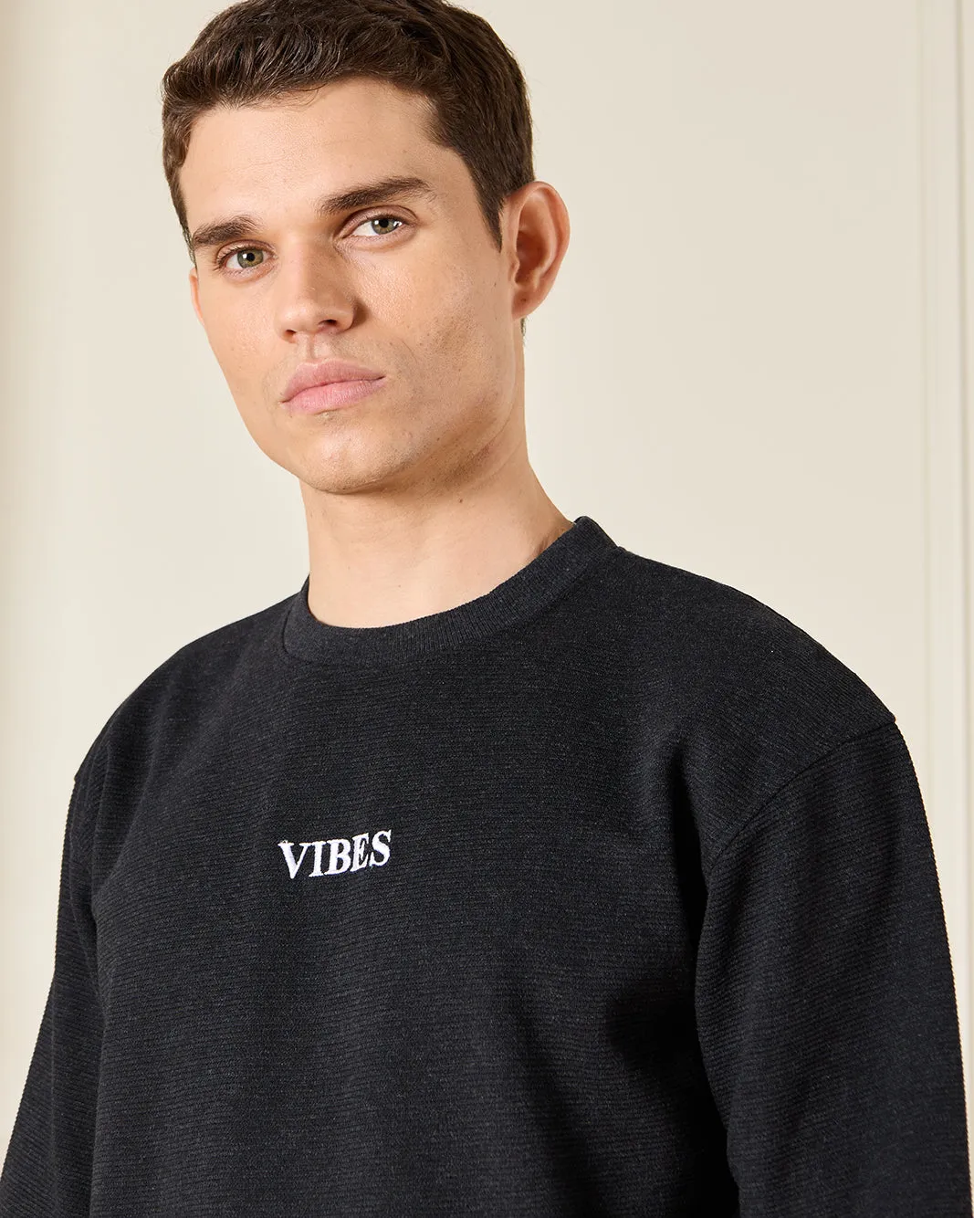 Men Navy Lounge T-Shirt sold by Redtag product image thumbnail 4