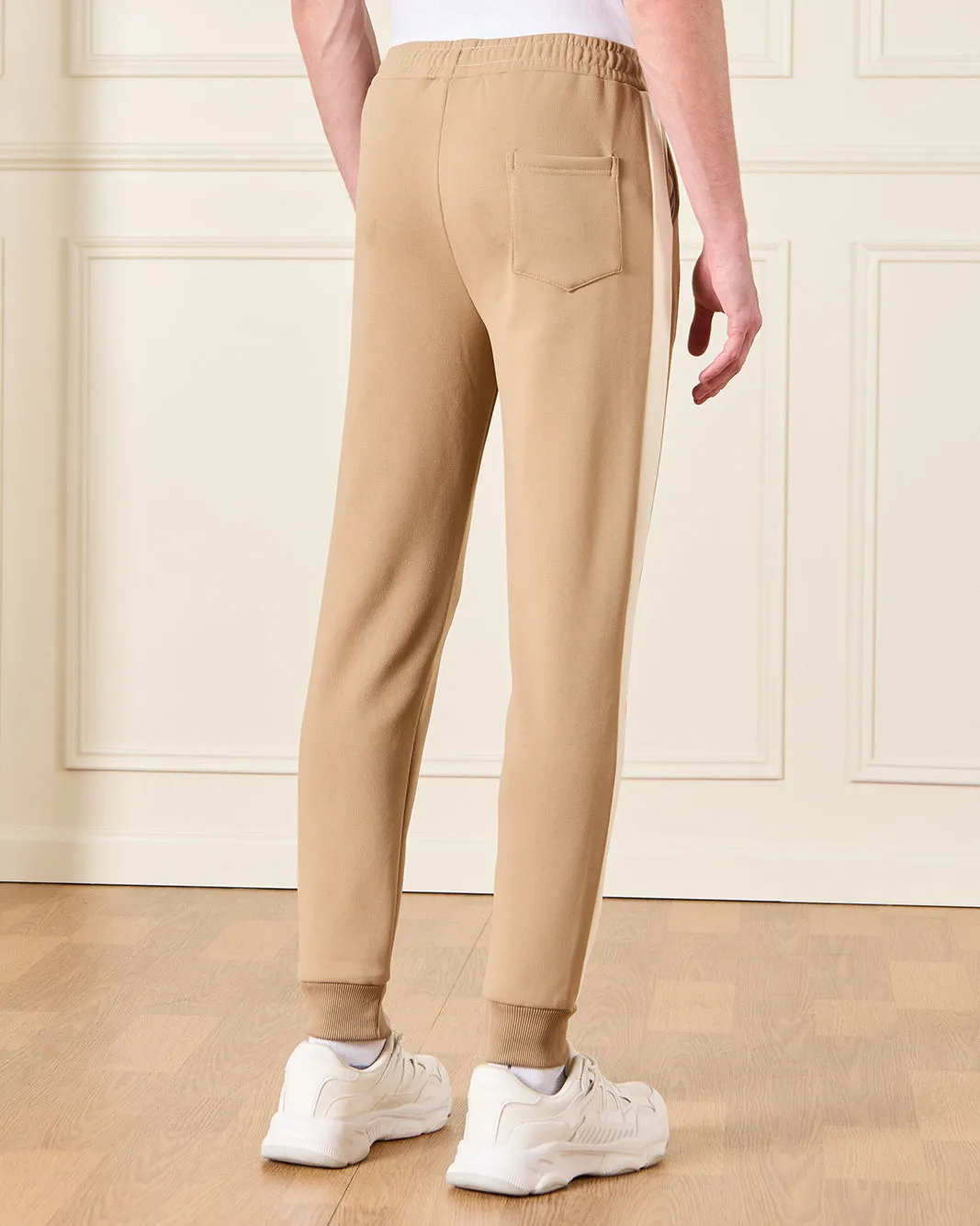 Senior Boys Beige Embellished Active Pants sold by Redtag product image thumbnail 3