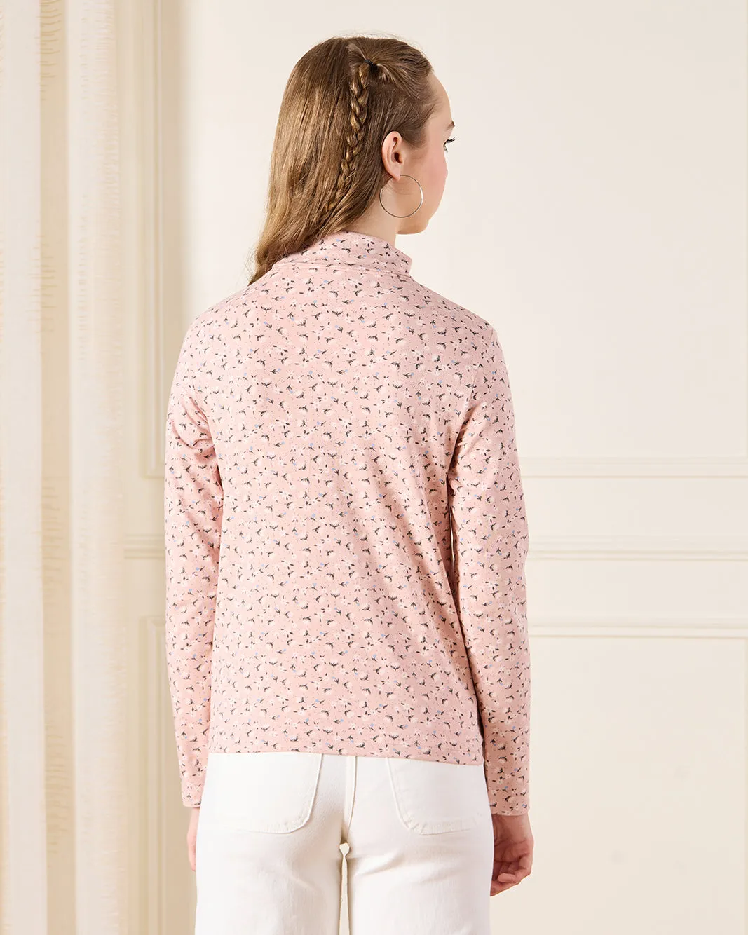 Senior Girls Pink Printed T-Shirt sold by Redtag product image thumbnail 3