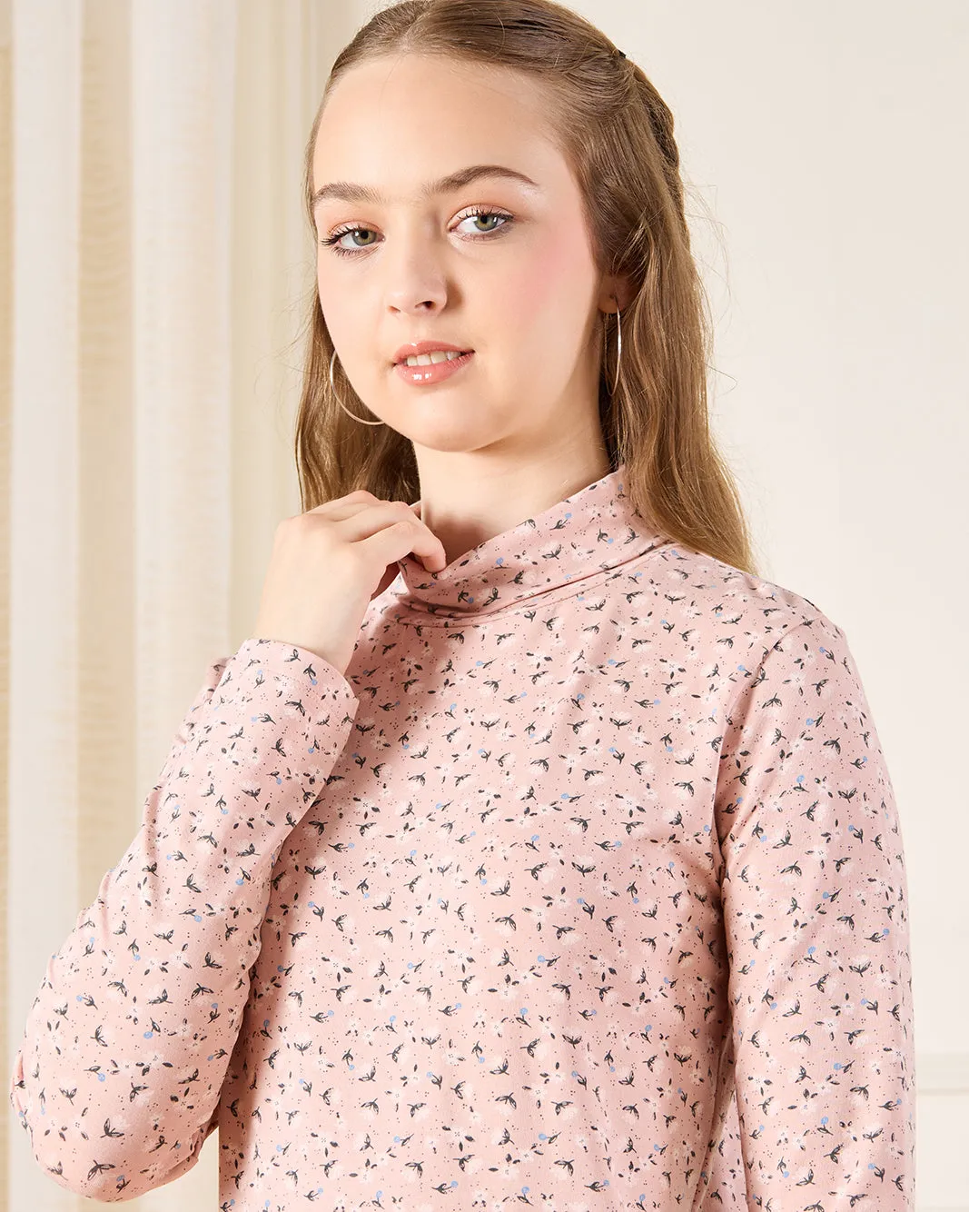 Senior Girls Pink Printed T-Shirt sold by Redtag product image thumbnail 4