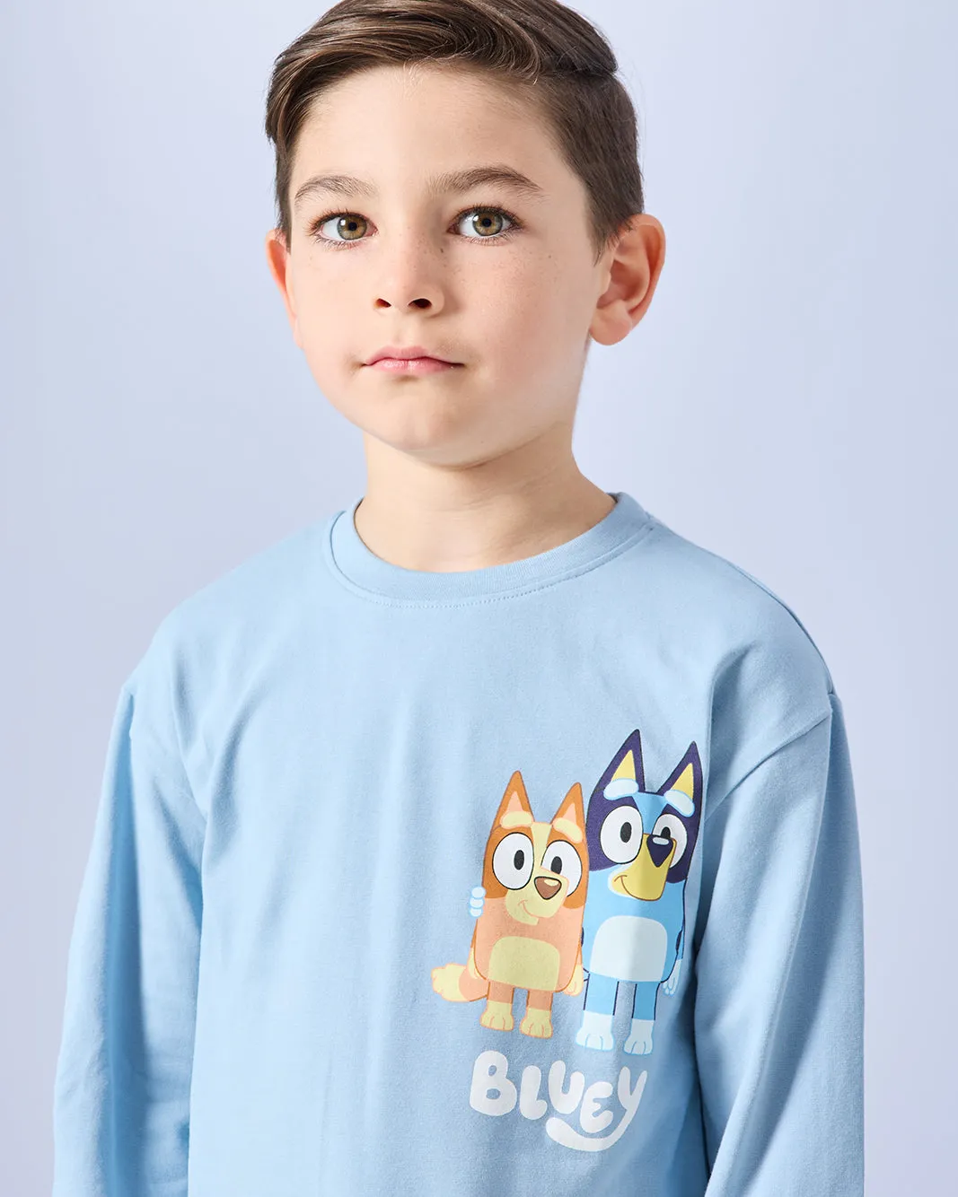 Boys Blue Bluey Print T-Shirt sold by Redtag product image thumbnail 4