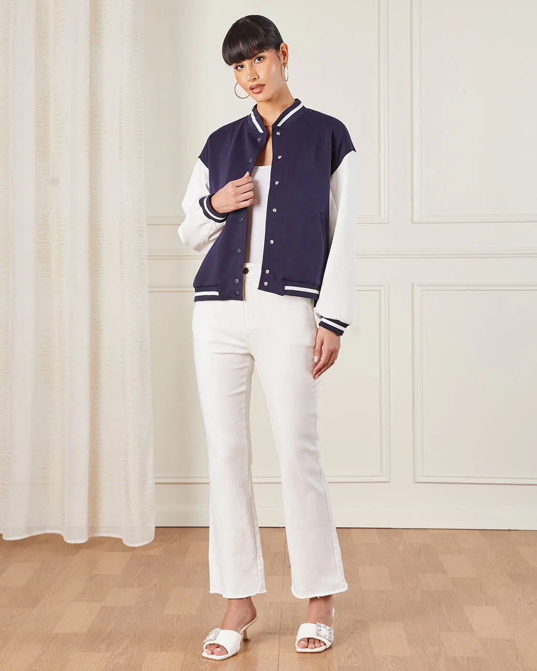 Women’s White Flared High-Rise Jeans sold by Redtag product image thumbnail 2