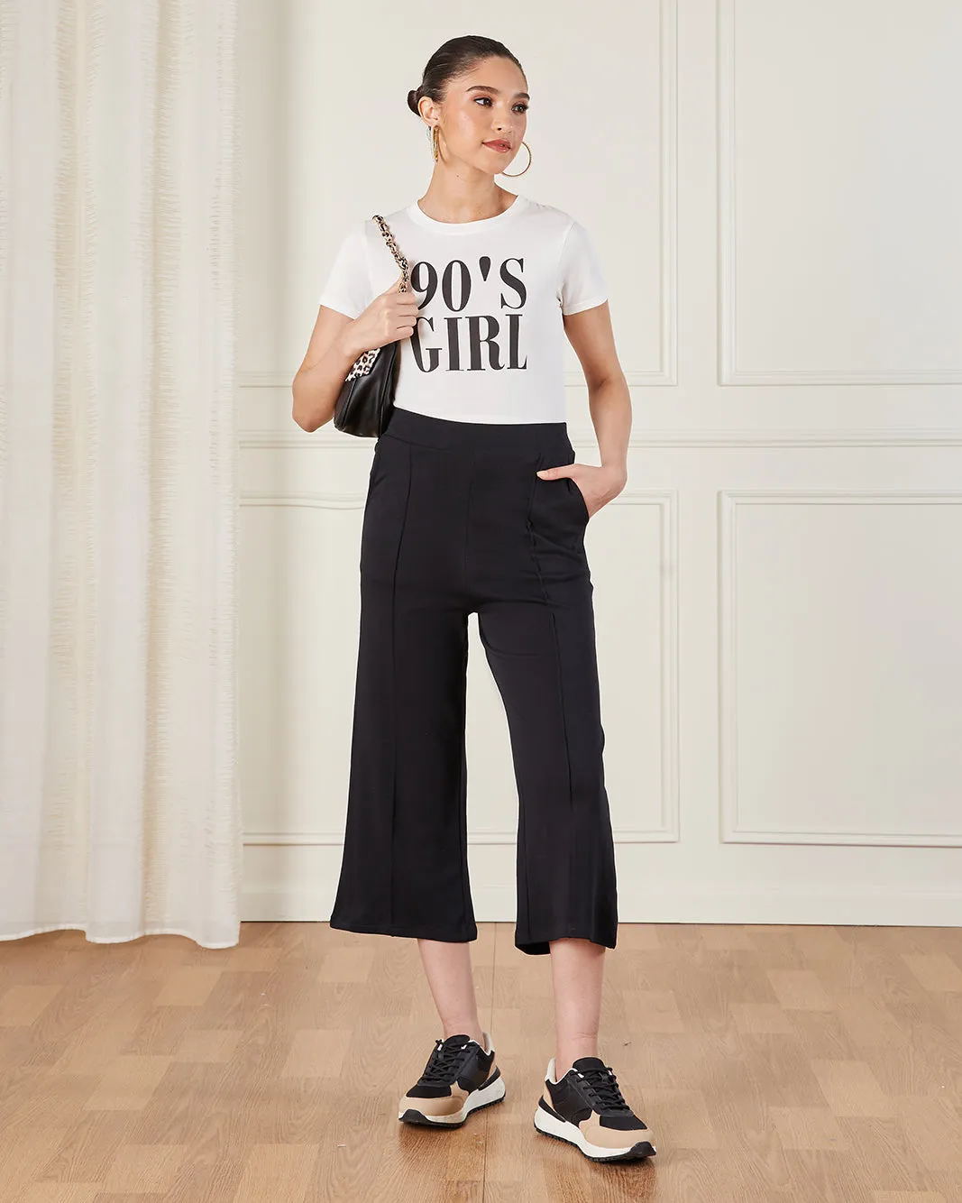 Women White Printed T-Shirt sold by Redtag product image thumbnail 2