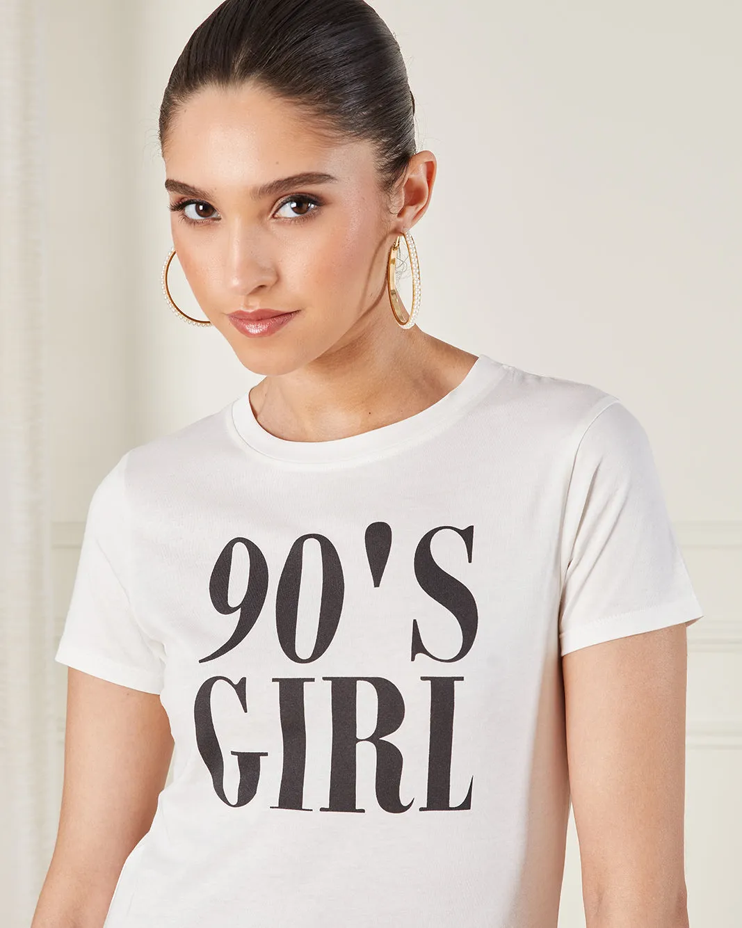 Women White Printed T-Shirt sold by Redtag product image thumbnail 4