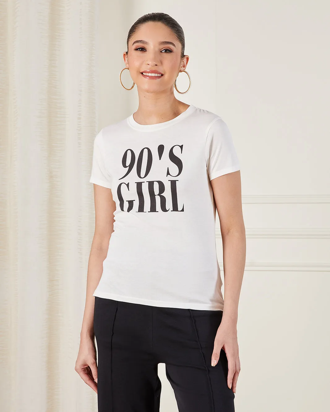 Women White Printed T-Shirt sold by Redtag