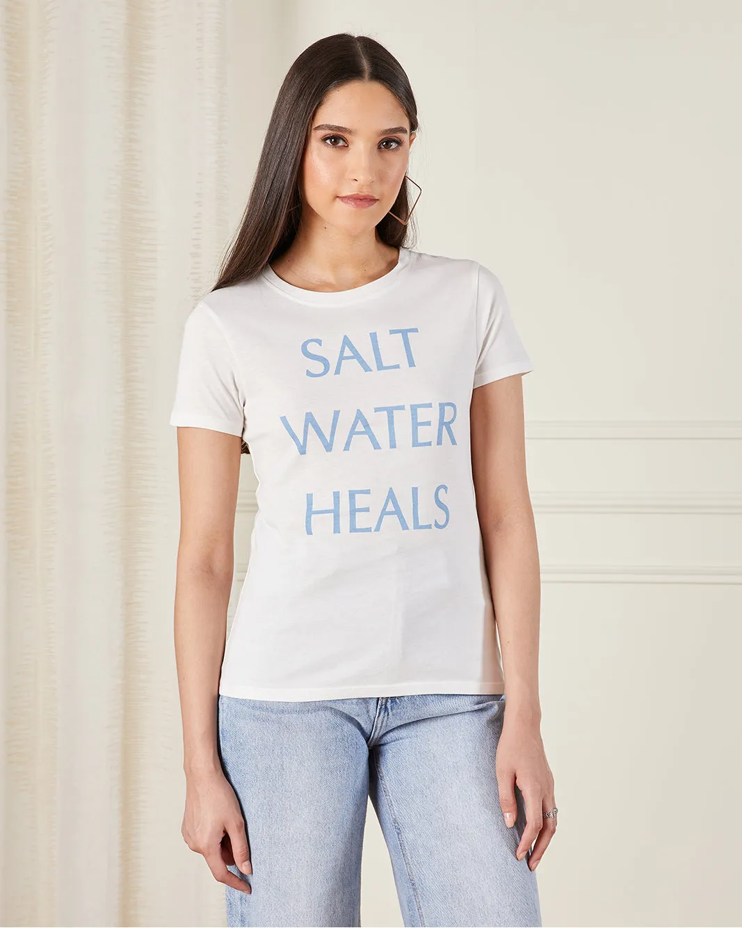 Women White Printed T-Shirt sold by Redtag