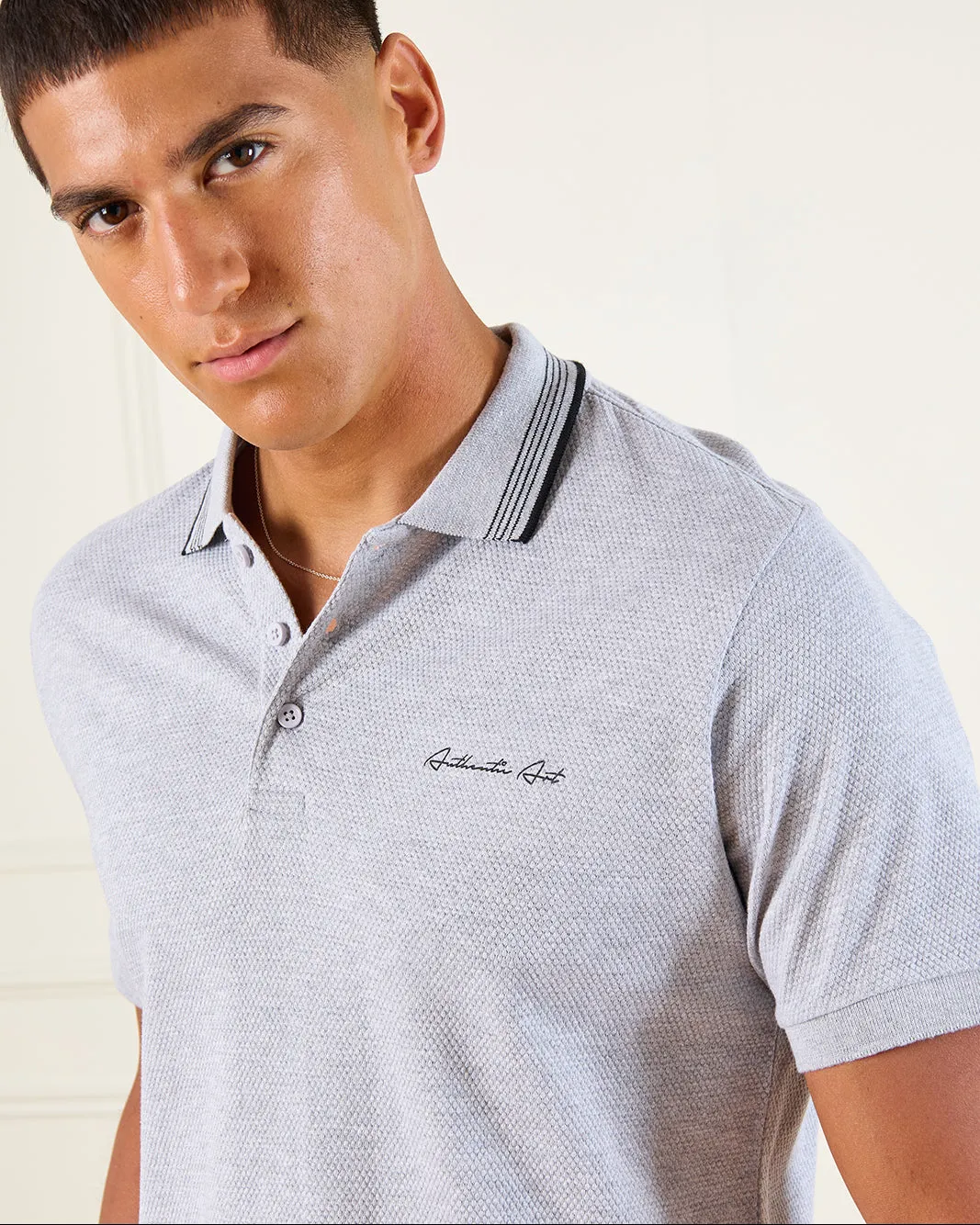 Men Grey Polo Shirt sold by Redtag product image thumbnail 4
