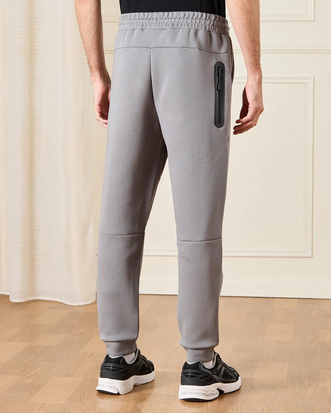 Men Grey Active Pants sold by Redtag product image thumbnail 3