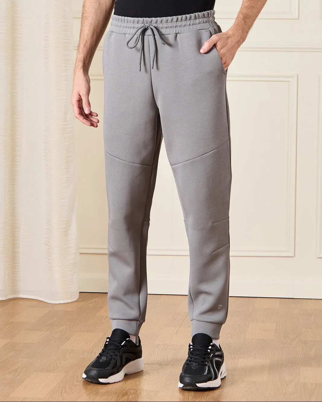 Men Grey Active Pants sold by Redtag