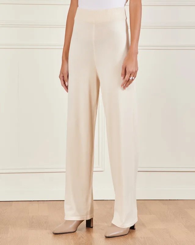 Women Beige Knitted Trouser sold by Redtag