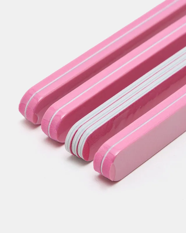 Pink Nail Buffer Set( 6 Pieces ) sold by Redtag