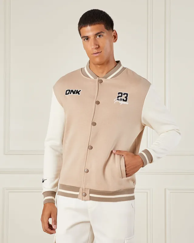 Men Beige Bomber Jacker sold by Redtag