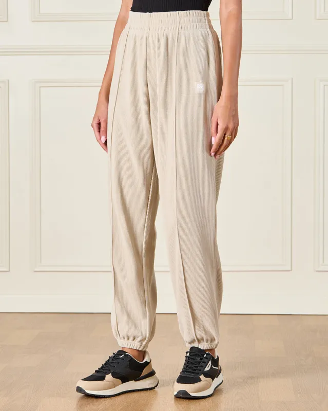 Women Beige Active Pants sold by Redtag