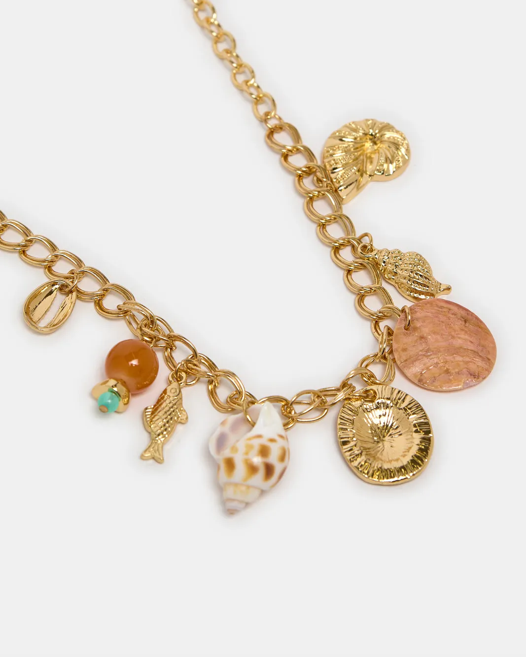 Women Gold Necklace Set (2 Piece) sold by Redtag product image thumbnail 3