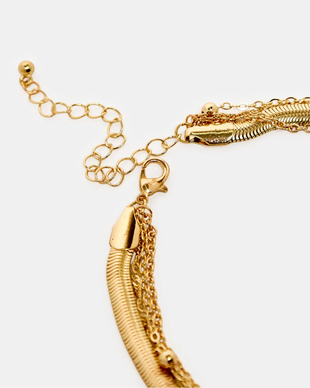 Women Gold Embellished Anklet sold by Redtag product image thumbnail 3