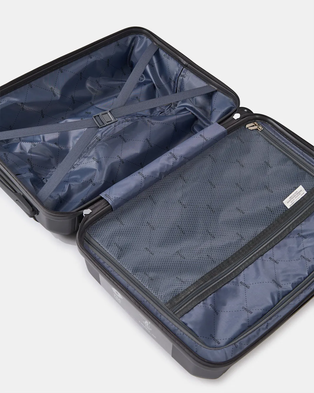 Charcoal Textured Trolley Luggage Trolley (20 Inch) sold by Redtag product image thumbnail 5