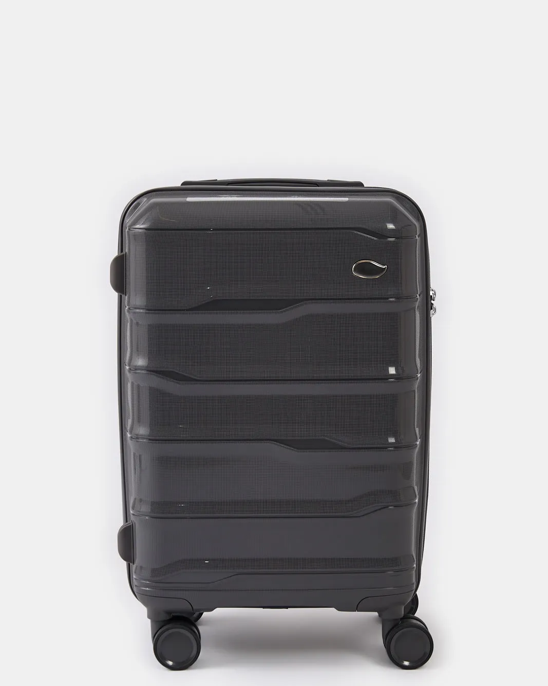 Charcoal Textured Trolley Luggage Trolley (20 Inch) sold by Redtag