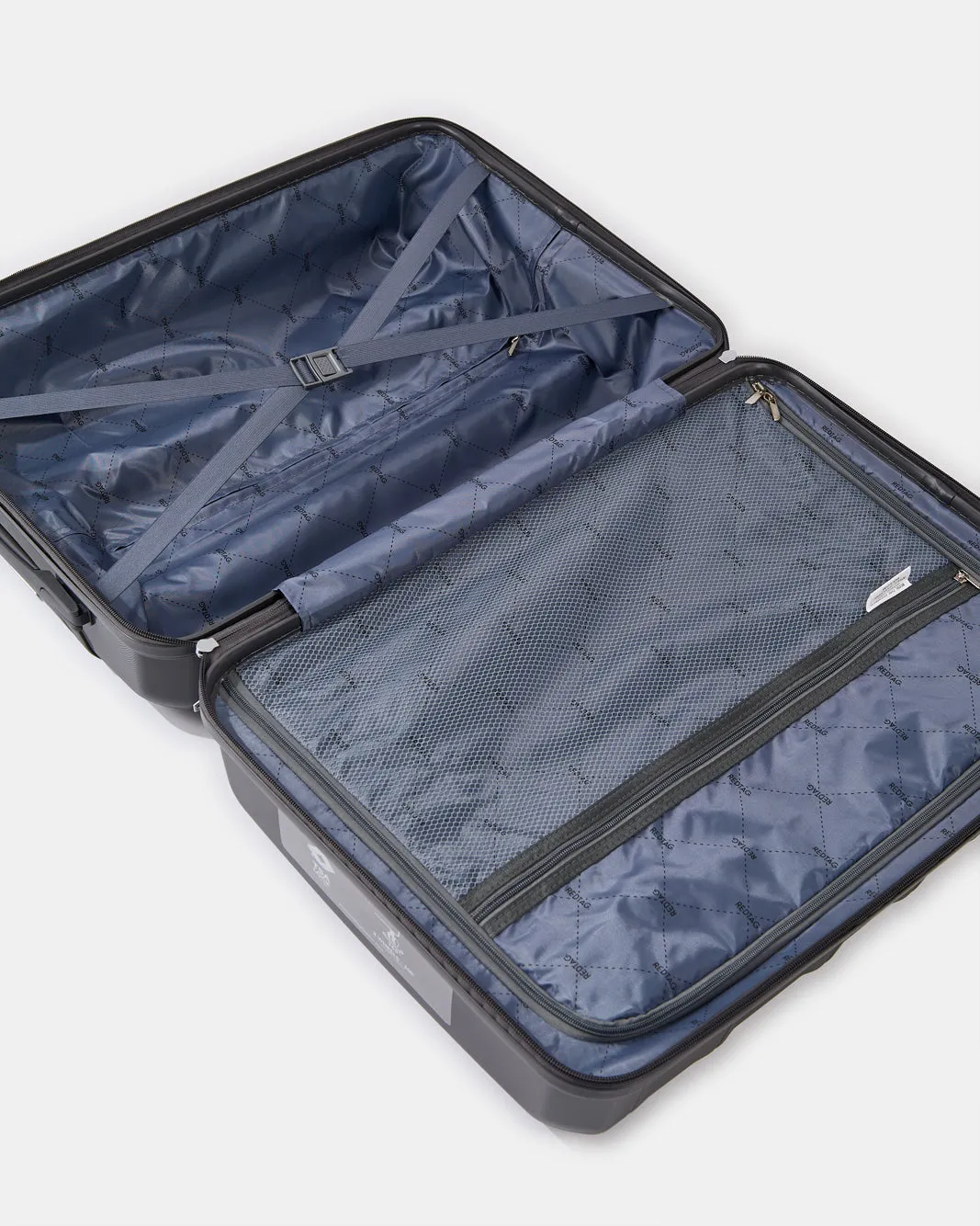 Charcoal Textured Trolley Luggage Trolley (24 Inch) sold by Redtag product image thumbnail 5