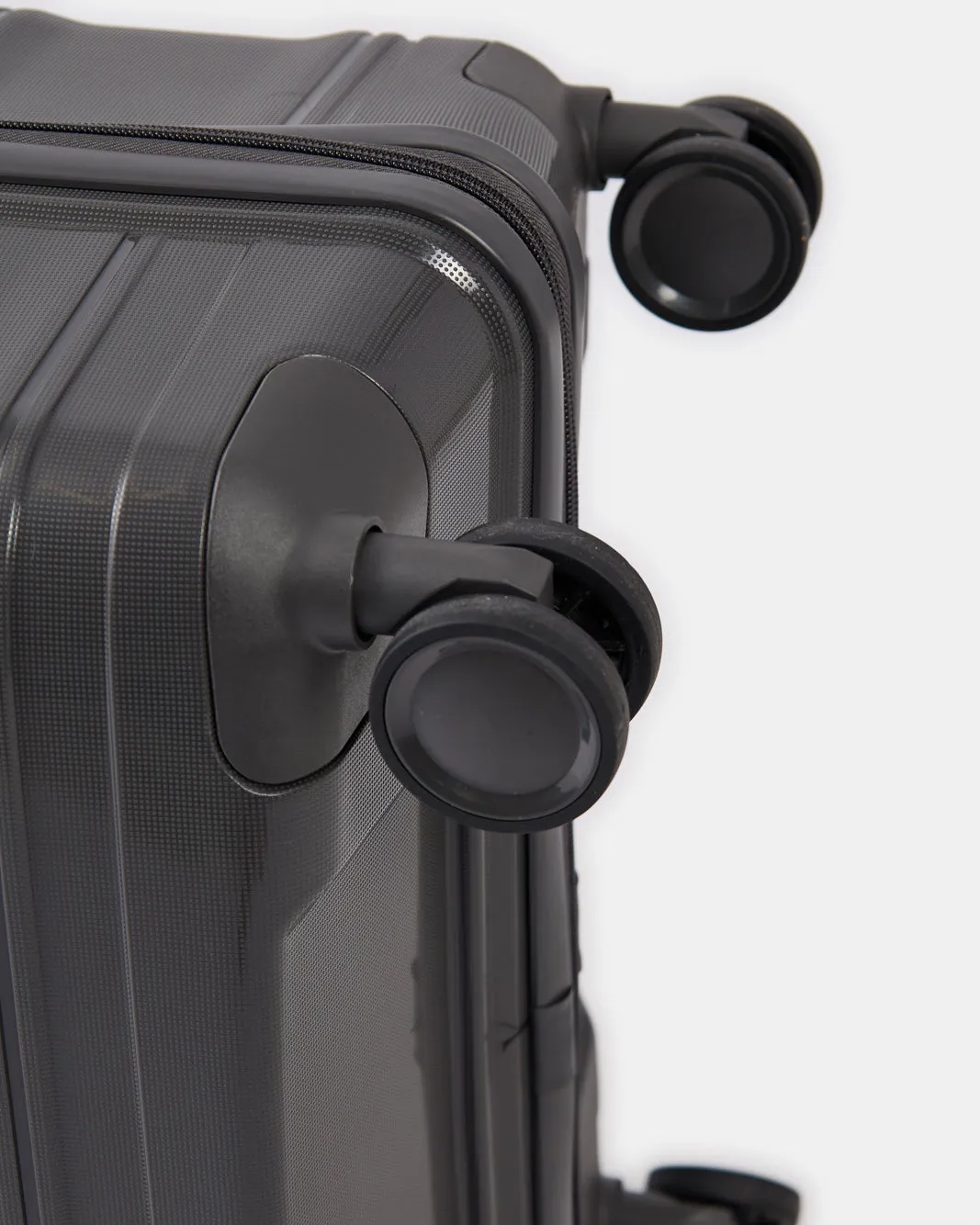 Charcoal Textured Trolley Luggage Trolley (28 Inch) sold by Redtag product image thumbnail 4