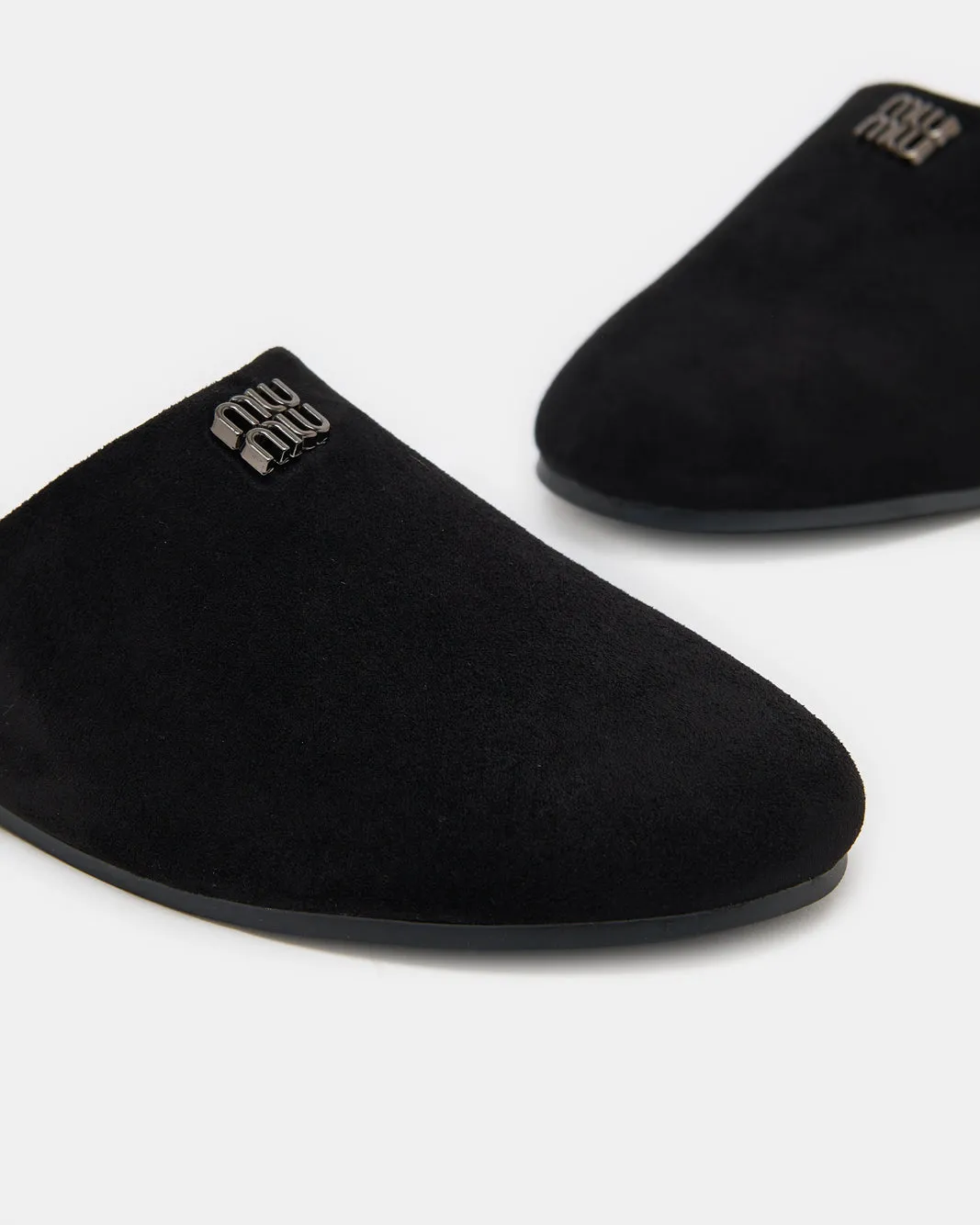 Women Black Mule With Metal Upper Trim sold by Redtag product image thumbnail 3