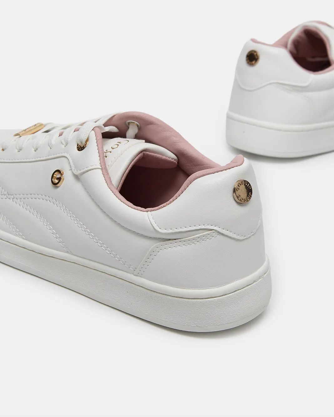 Women White Lace Up Sneakers sold by Redtag product image thumbnail 4