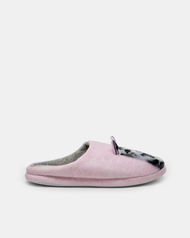 Women Pink Animal Detail Slipper sold by Redtag