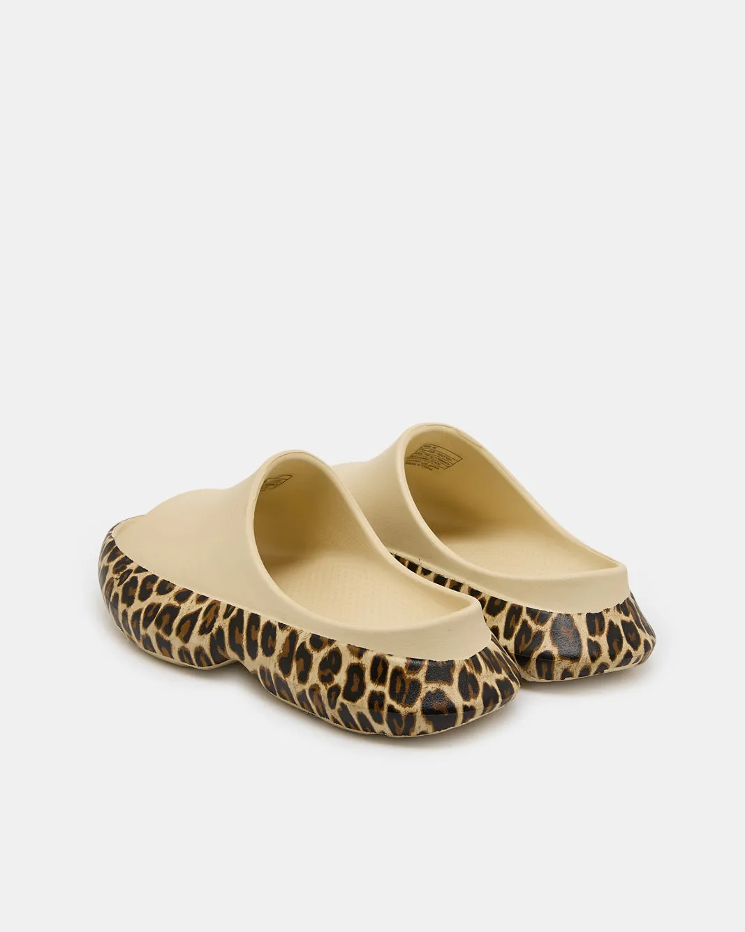 Women Beige Animal Print Slide sold by Redtag product image thumbnail 4