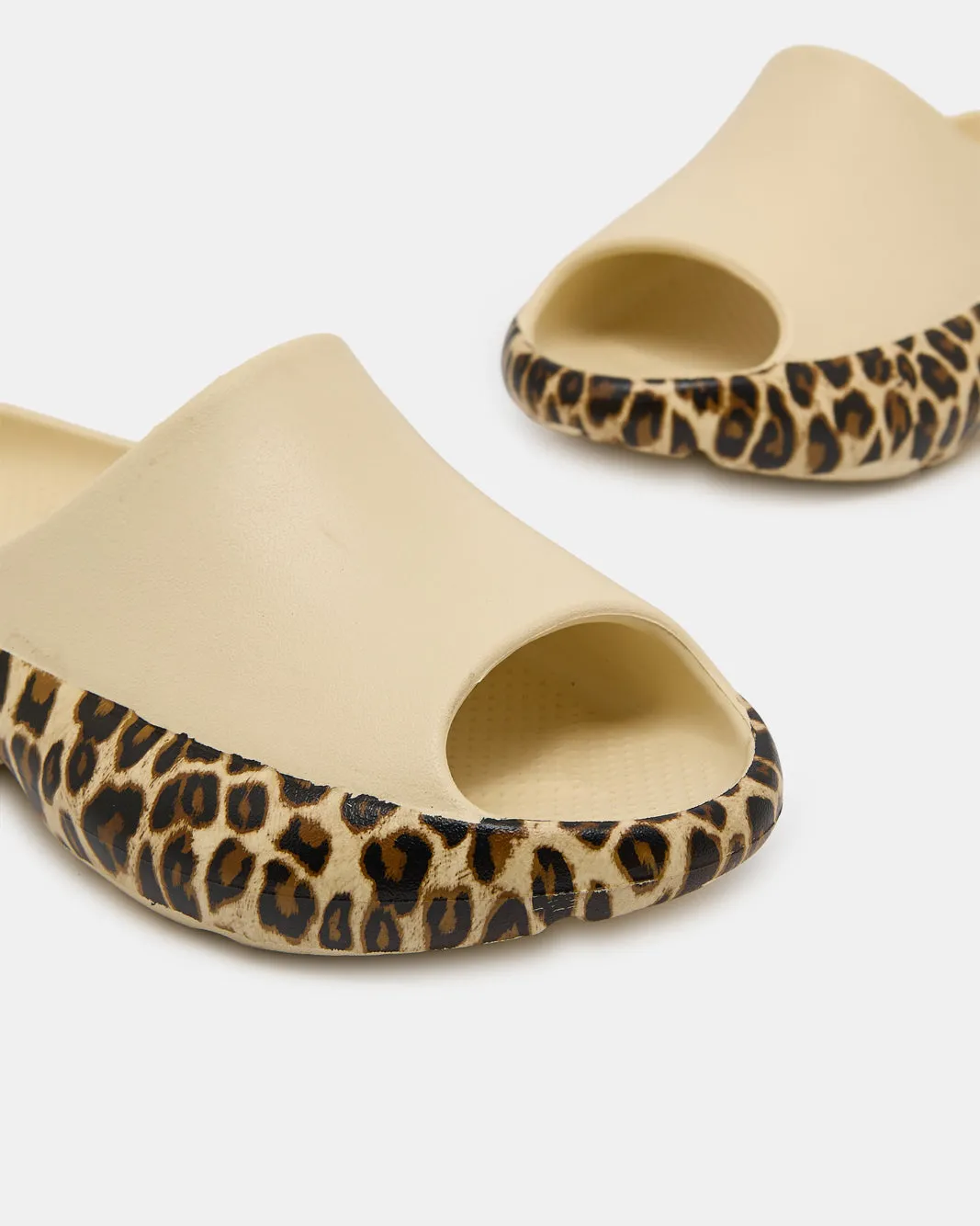 Women Beige Animal Print Slide sold by Redtag product image thumbnail 3