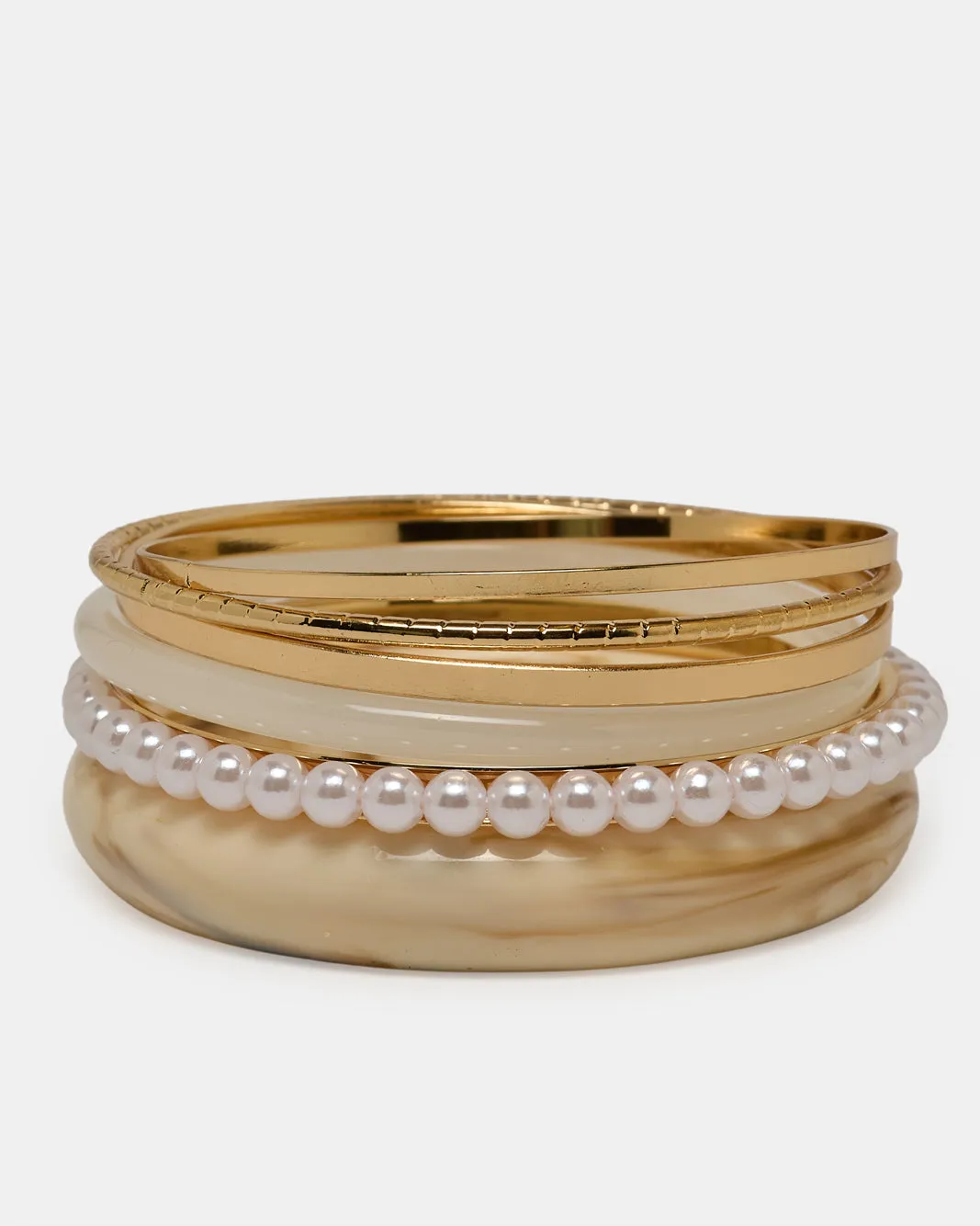 Women Gold Bangle Set (Pack of 6) sold by Redtag product image thumbnail 4