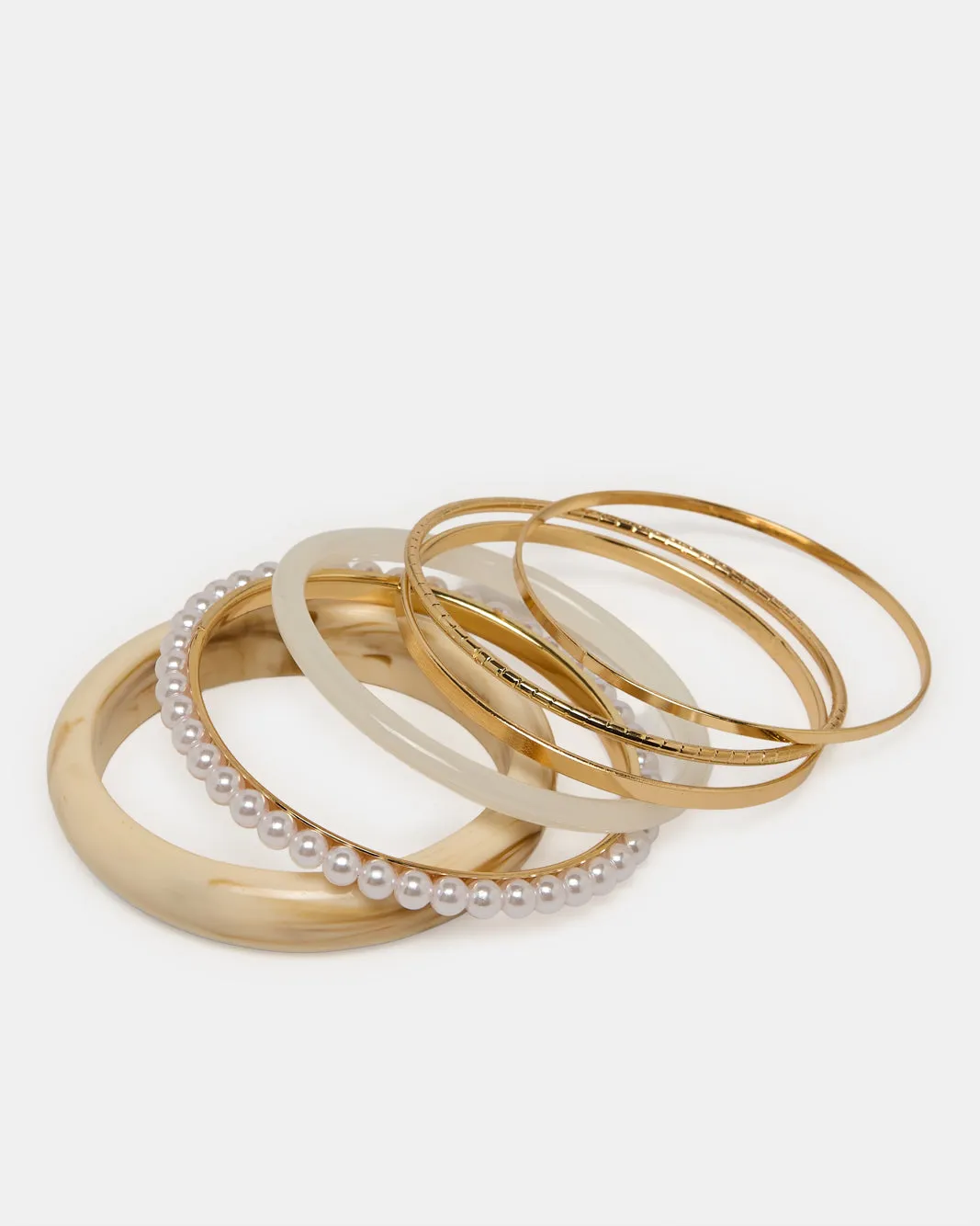 Women Gold Bangle Set (Pack of 6) sold by Redtag