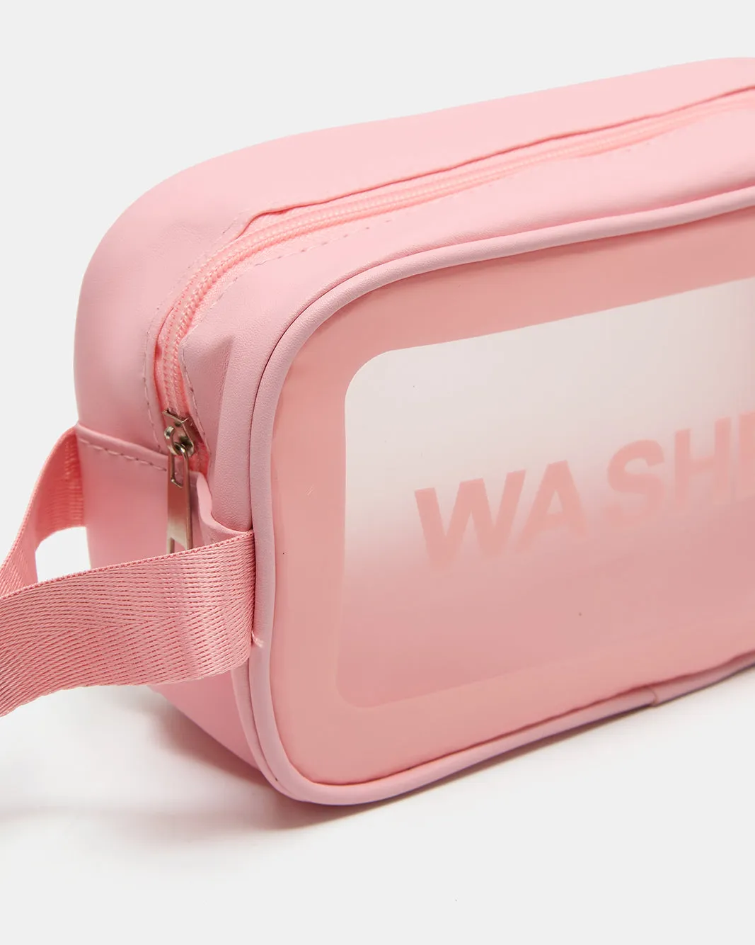 Pink Cosmetic Pouch Bag sold by Redtag product image thumbnail 3