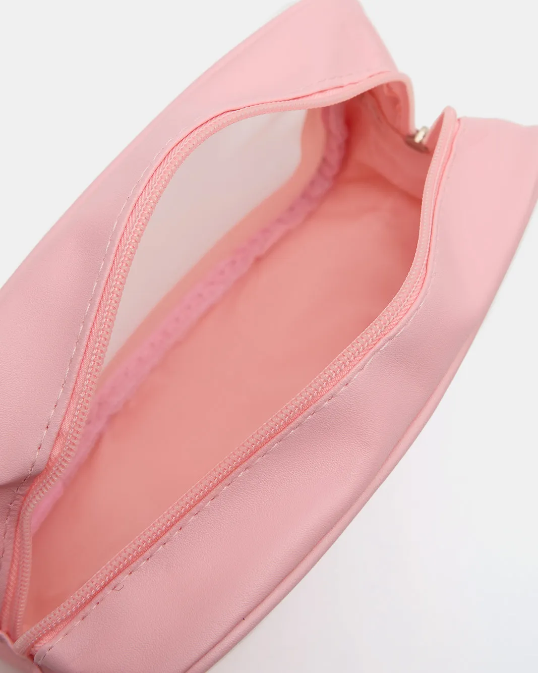 Pink Cosmetic Pouch Bag sold by Redtag product image thumbnail 4