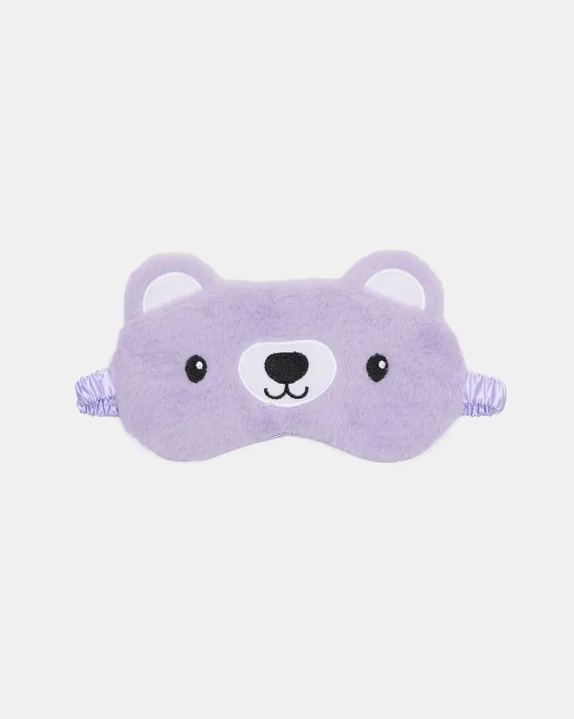Women Purple Embellished Eye Mask sold by Redtag