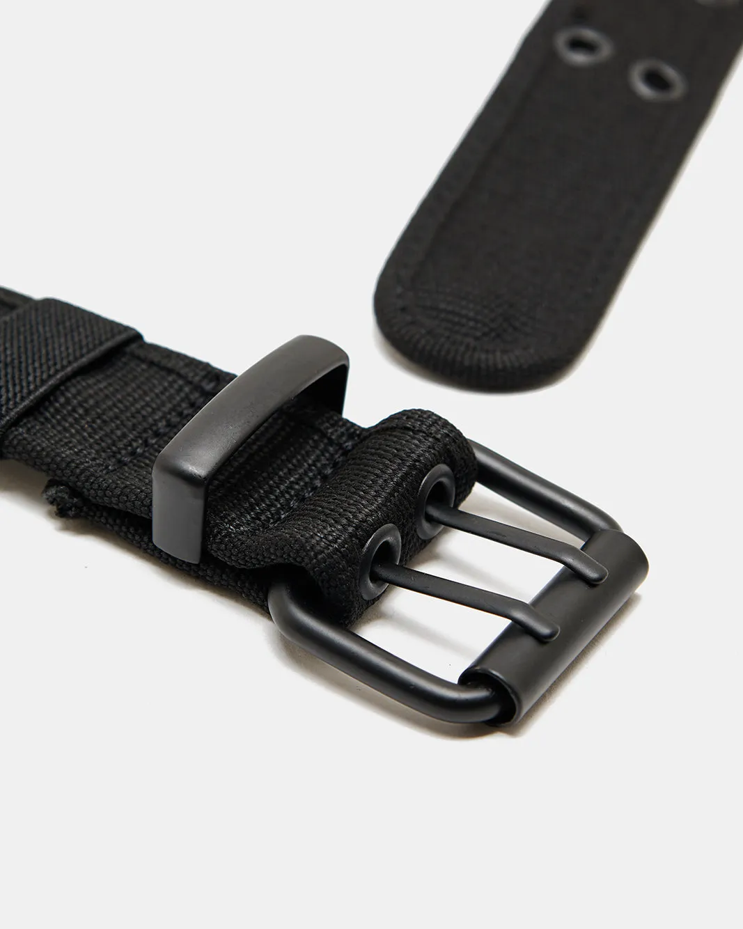 Men Black Elastic Belt sold by Redtag product image thumbnail 4