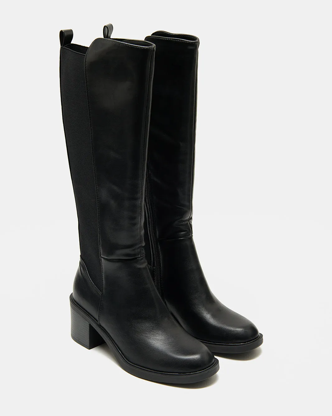 Women Black Equestrian Boots sold by Redtag product image thumbnail 2