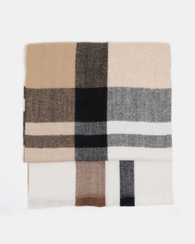 Women Multicolor Knitted Scarf sold by Redtag