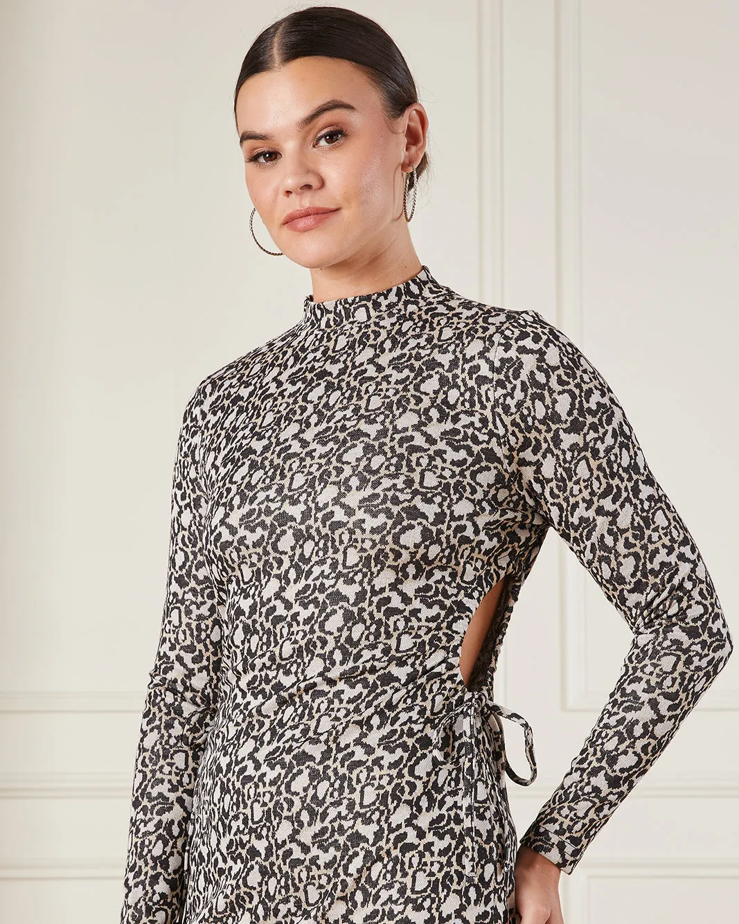 Women Beige Midi Dress sold by Redtag product image thumbnail 2