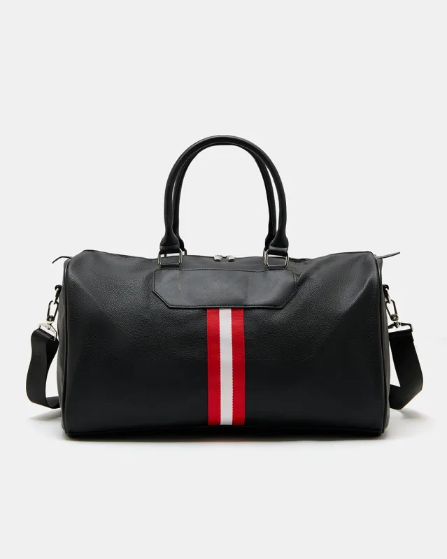Black Plain Duffle Bag sold by Redtag
