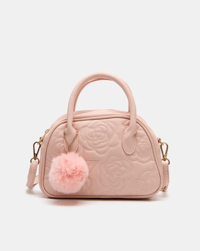 Women Pink Embellished Messenger Bag sold by Redtag