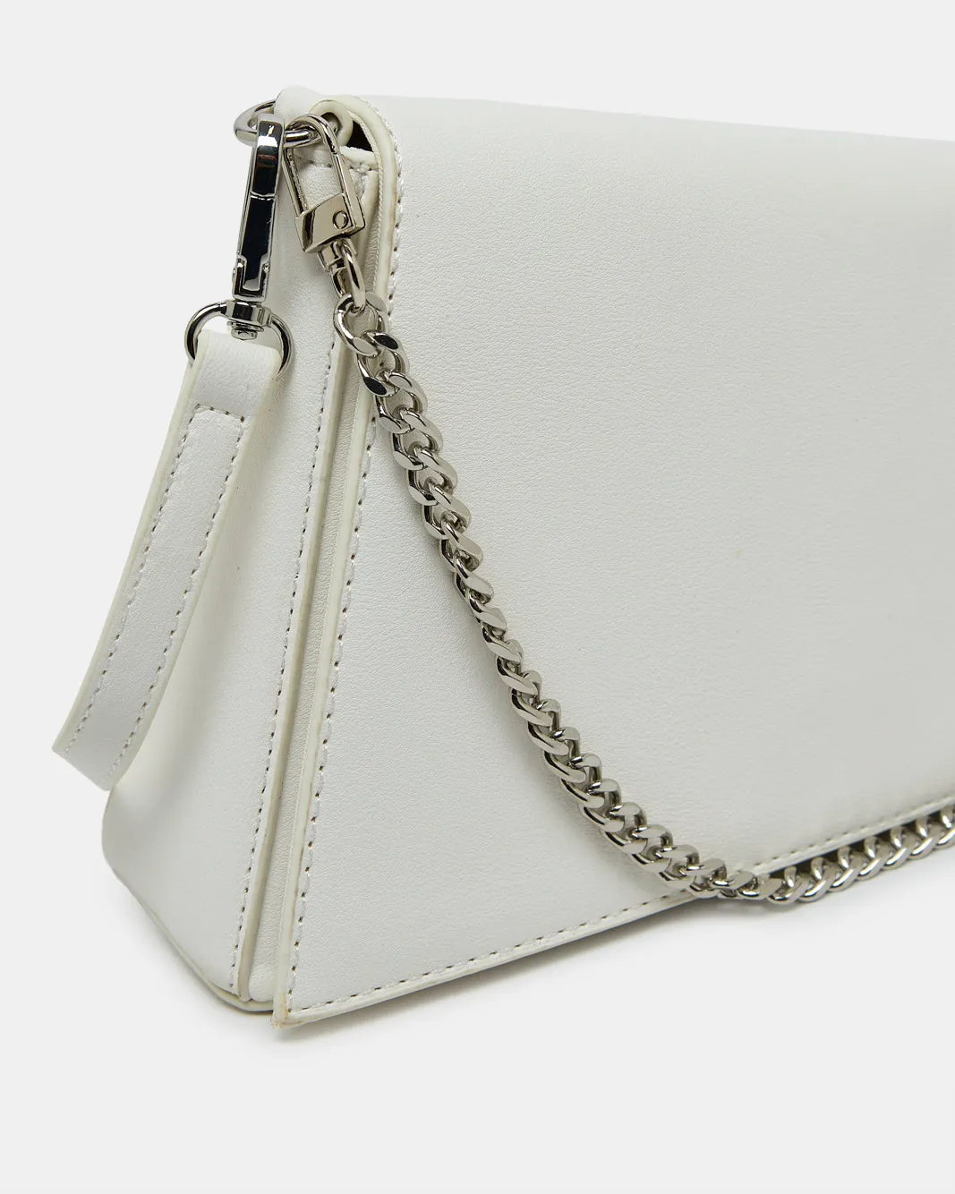 Women White Solid Messenger Bag sold by Redtag product image thumbnail 2