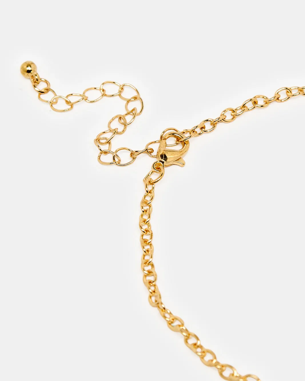 Women Gold Necklace And Earrings (2 Piece) sold by Redtag product image thumbnail 4